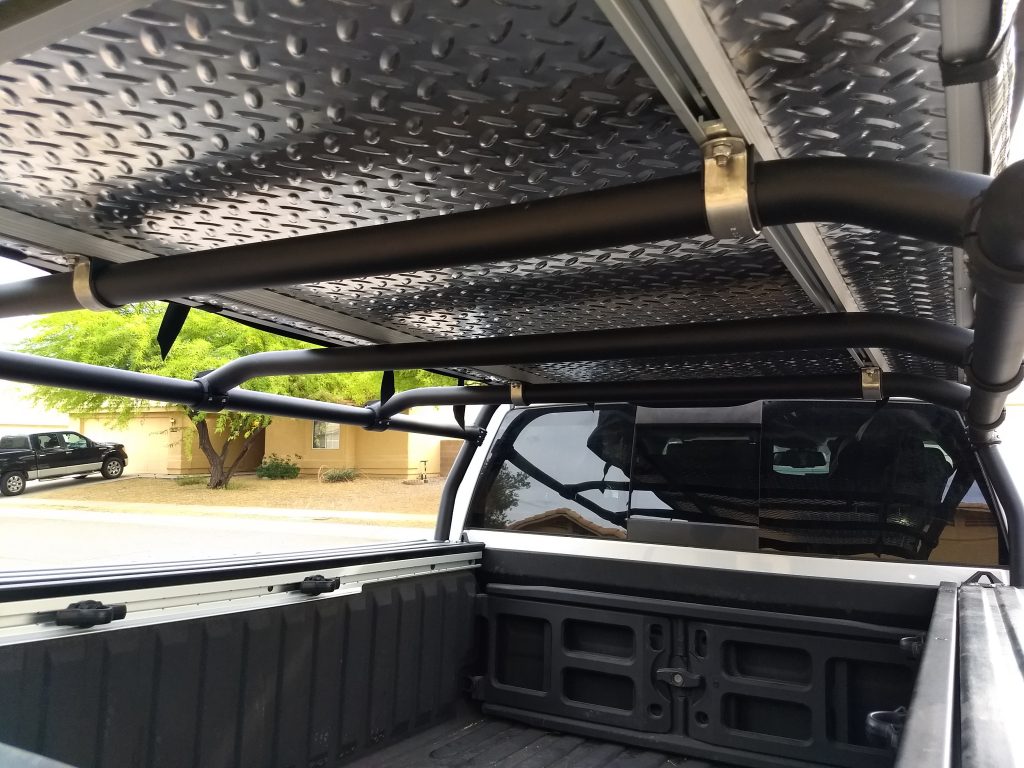 ladder rack system for rambox