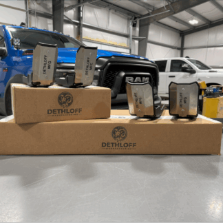 HD Rear Shock Guards: 2014+ Ram 3500